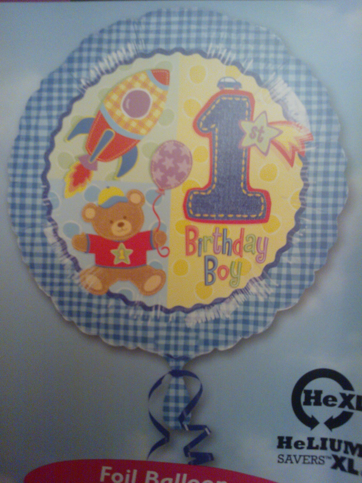 18' fólia lufi 1st Birthday Boy
